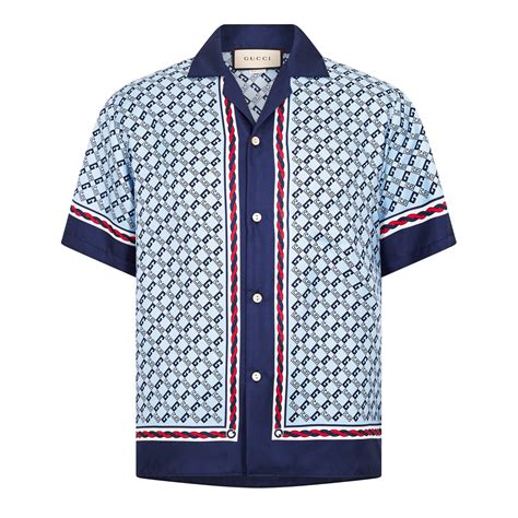 gucci silk shirt men|gucci silk shirts for men.